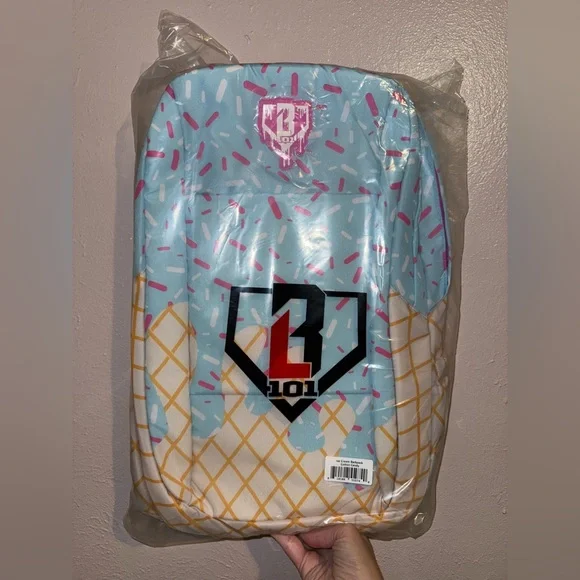 Baseball Lifestyle Backpack – NEW DESIGN + Limited Water Bottle + Gift Box (NWT) - Picture 10 of 16